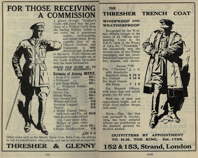 Trench watch advertisements - Time Worn Watches